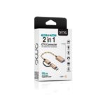מתאם משולב מיקרו וטייפסי omc Otg Connector 2in1