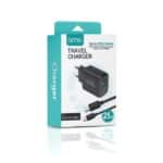 מטען בית 25W OMC כניסה Type C+USB + כבל טייפסי לטייפסי