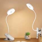 מנורת קליפס LED עם ראש עגול וזרוע גמישה CD22-3